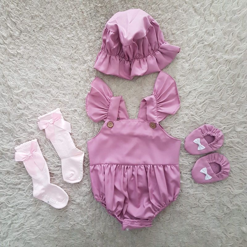 Bonnet jumper baby set