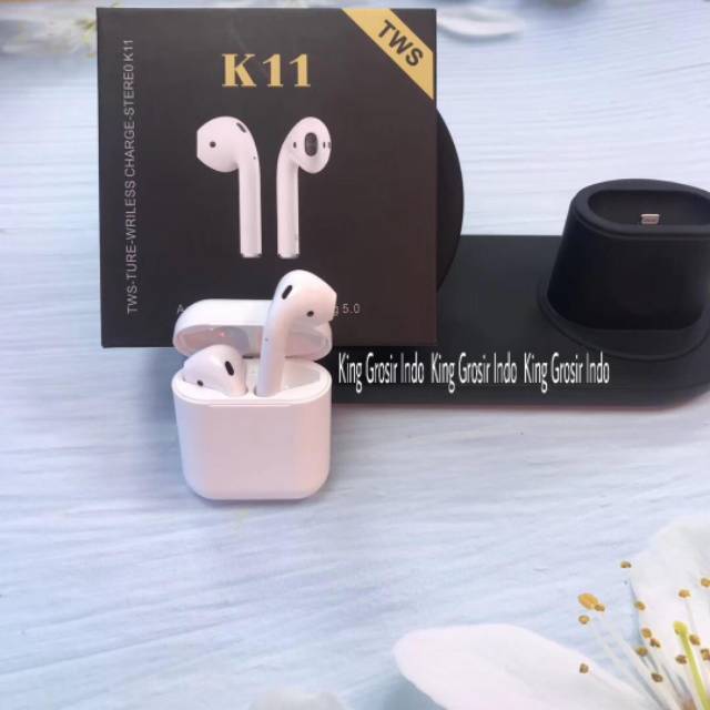 Headset Bluetooth K11 TWS Touch True Wireless Earphone K11 TWS Touch