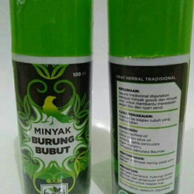 Minyak Herba Sinergi Mhs Hpai Burung Bubut Butbut Shopee Indonesia