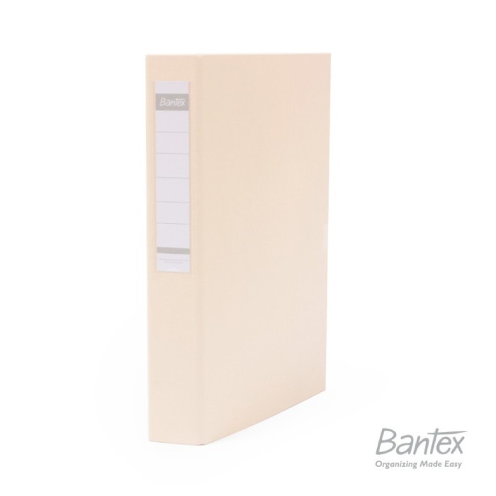 

[Artomas] Bantex Photocard Album A4 2 Ring Binder Sleeve Pocket Peach 8222P45 - 1 Pcs Binder