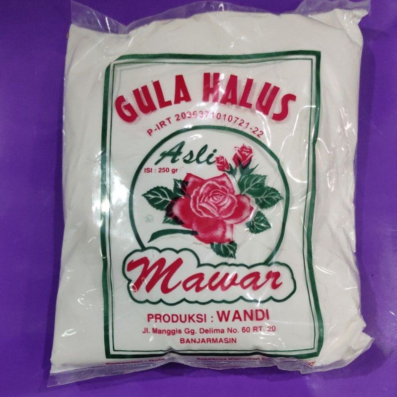 

GULA HALUS 250GR