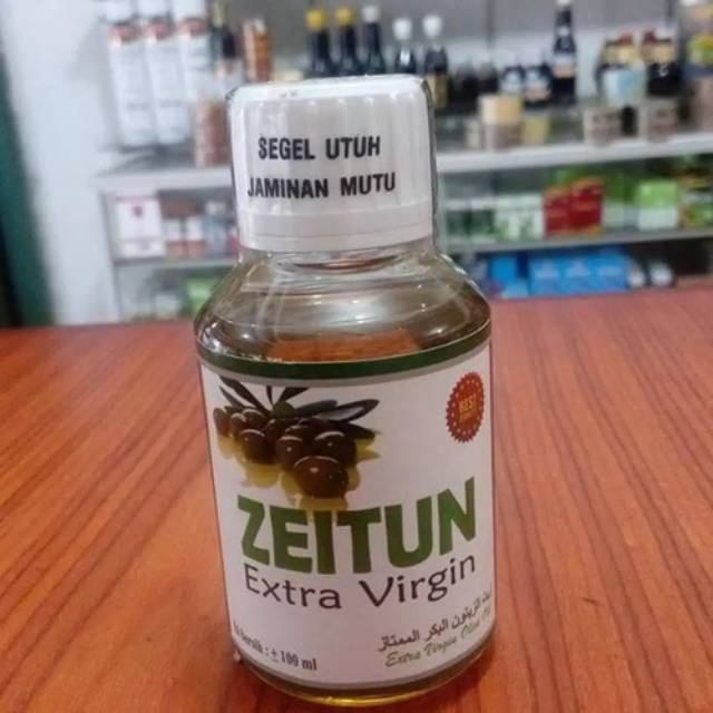 Minyak Zaitun Olive Oil Murni Zeitun Extra Virgin Misr Herba 60ml 100ml 240ml Original Asli