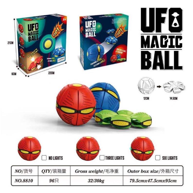MAINAN BOLA MAGIC UFO bola lampu