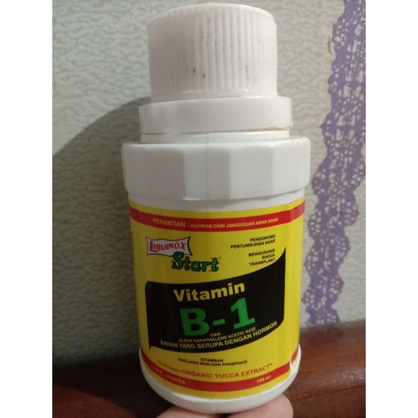 vitamin b1/vitamin tanaman/vitamin penumbuh akar/akar lebat/vitamin pertumbuhan/obat tanaman/termura