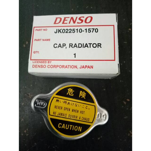 Tutup Radiator Denso JK022510-1570 - Cap Radiator