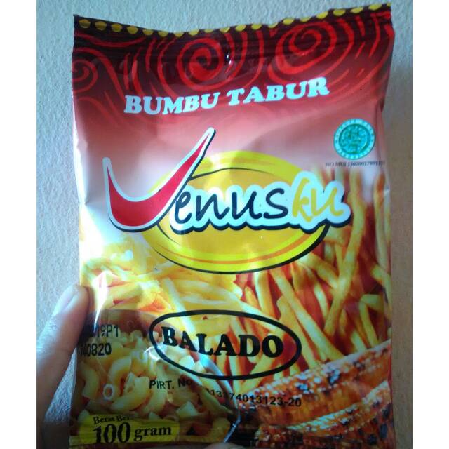 

Bumbu Tabur Venusku 100gr
