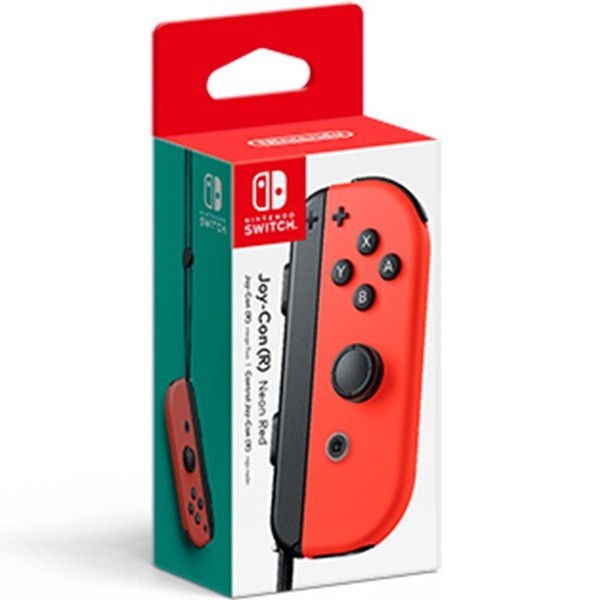 Nintendo Switch Joy Con (R) Right Neon Red