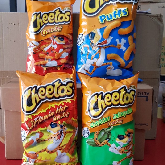 

Instant-Camilan- Cheetos Snack Stik Jagung Keju Impor Barang Original Usa 226Gr/8Oz - Flaming Hot