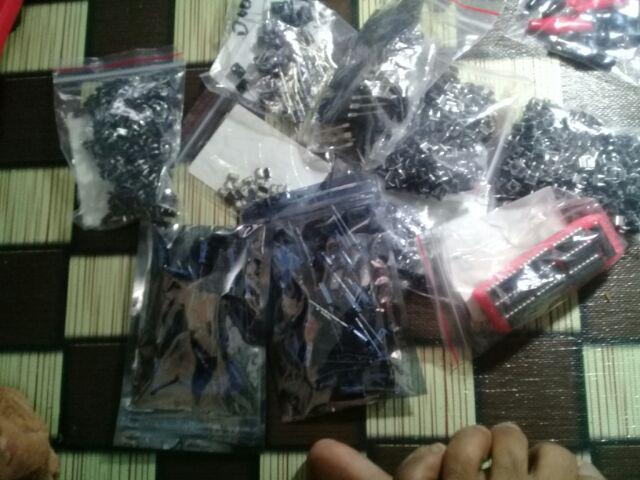 100pcs 6*6*10mm Tactile  Push Button Switch 4pin Dip Untuk Monitor Layar Lcd