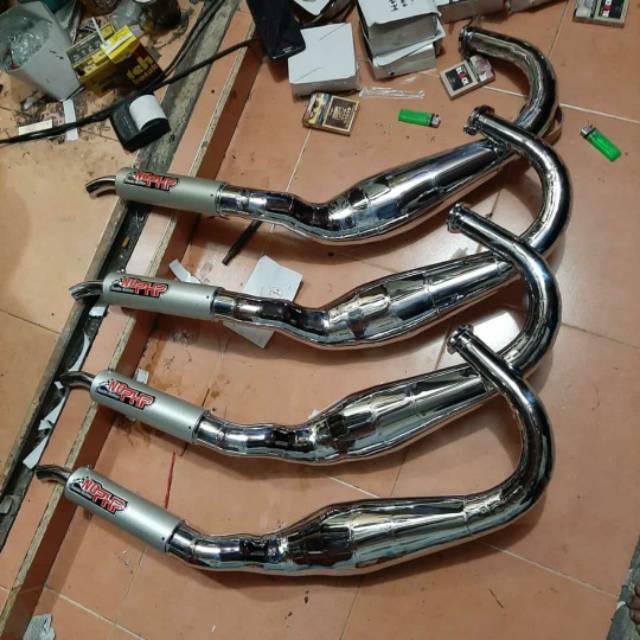 Spesial Promo Knalpot racing RX King Kolong Kobra Krom mewah No php racing klaten