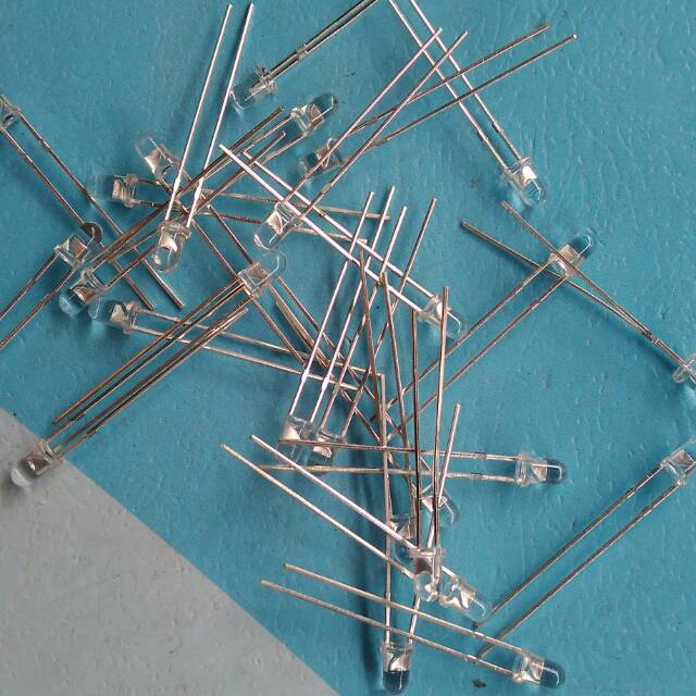 Led 3mm superbright 2warna kedip