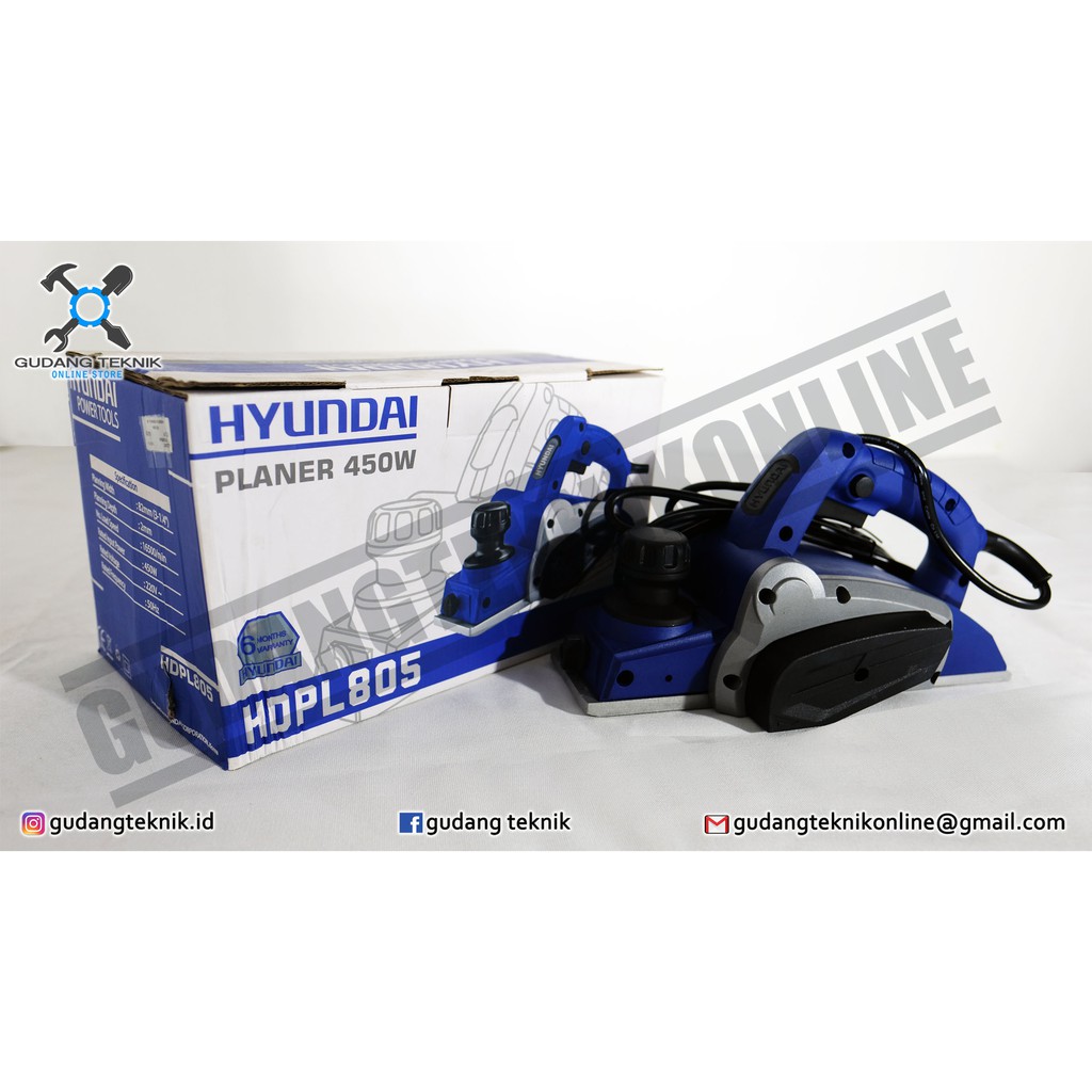 MESIN PLANER KETAM PASAH  HYUNDAI HDPL805