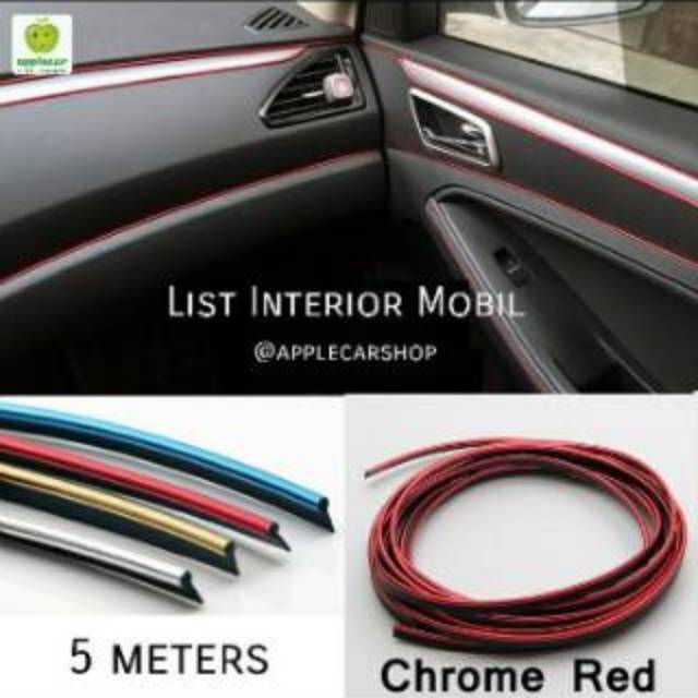 List lips lis dashboard interior mobil