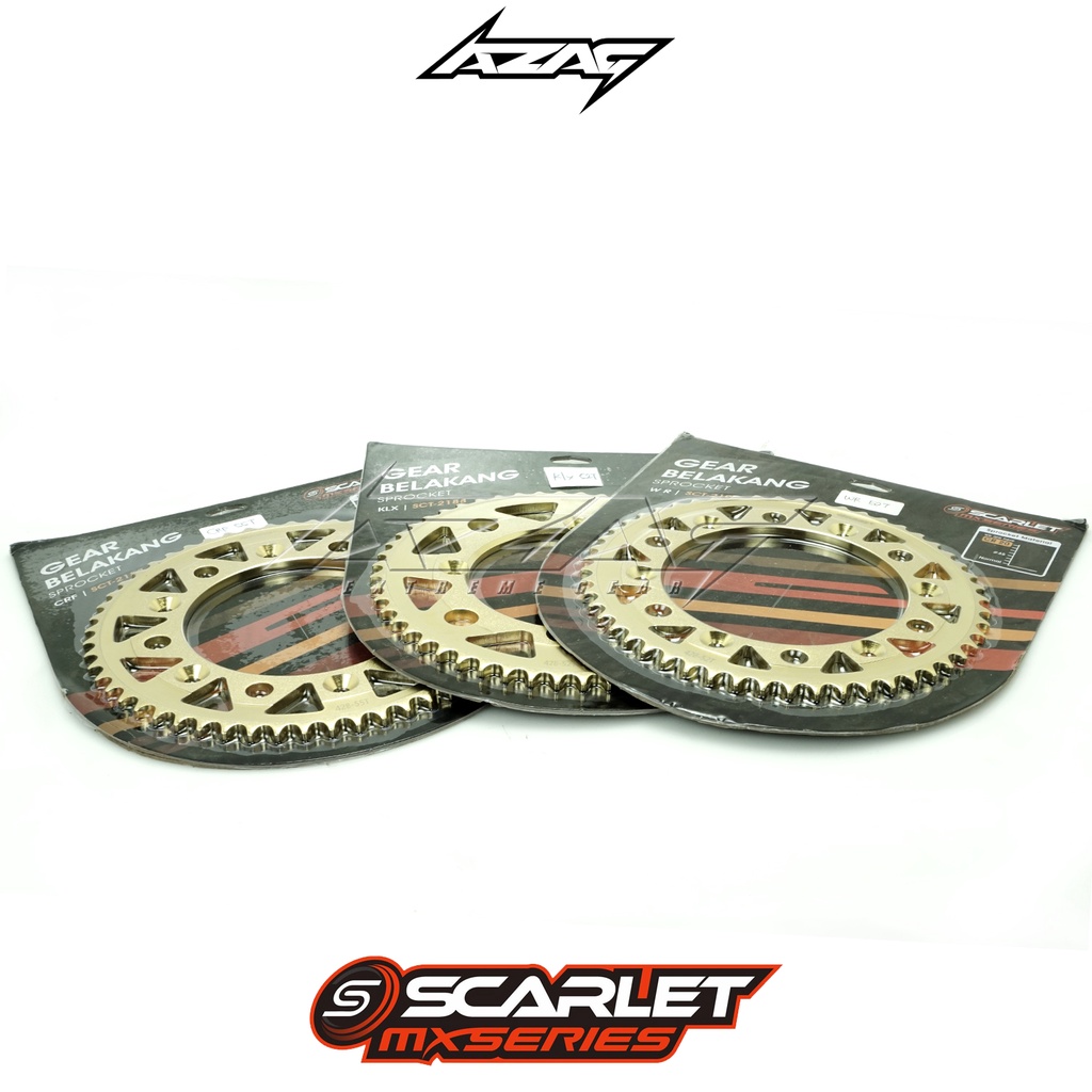 gear belakang 428 yamaha wr series gold