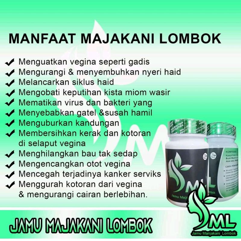 

manjakani lombok 50 botol potong rewart