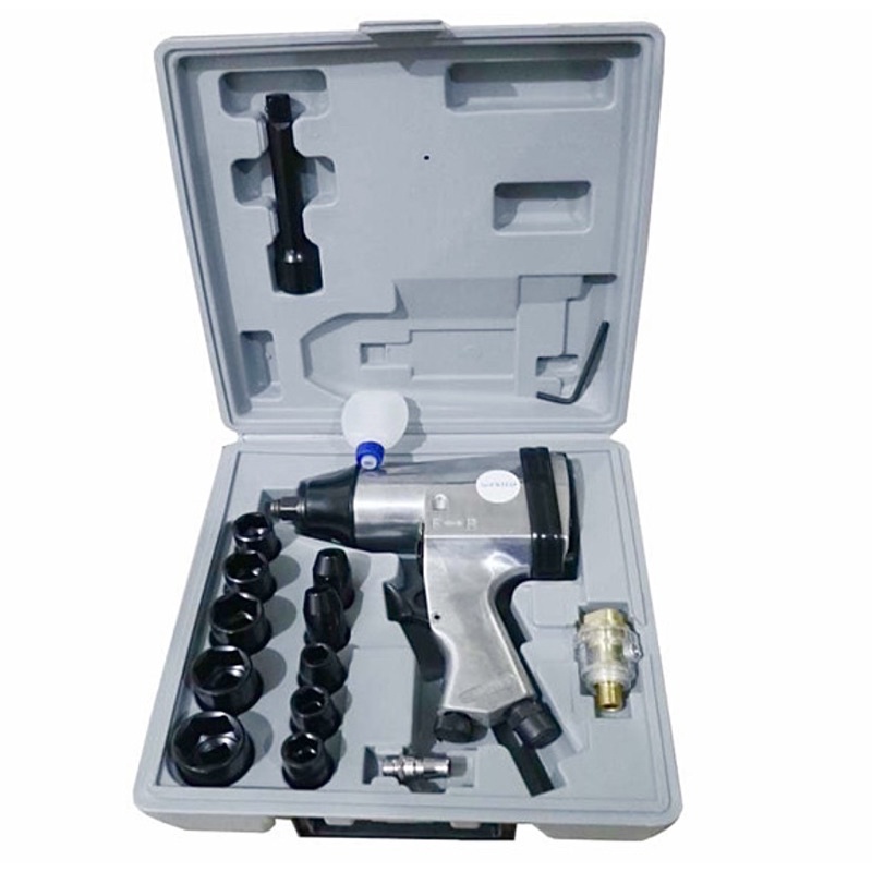 Air Impact Wrench Kit 1/2 Inch WESTCO Impact Angin Mesin Buka Baut Angin Kompresor Bor Impact Angin 
