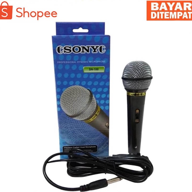 MIC SONY SN-100 MIC Kabel Murah Berkualitas Pas Suaranya  berkualitas