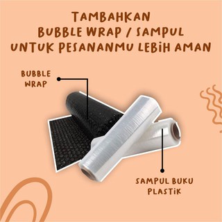 

Tambahan Buble Warp - Agar Packing Aman - HITAM