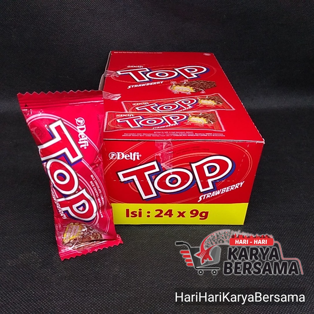 

DELFI TOP STRAWBERRY WAFER ISI 24'S X 9GR - PER BOX