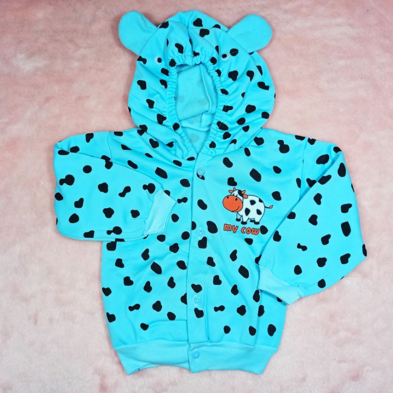 Ss#3001 Jaket Anak size 0-12bulan / Jaket Baby / Jaket Hoodie Anak / Mantel Bayi