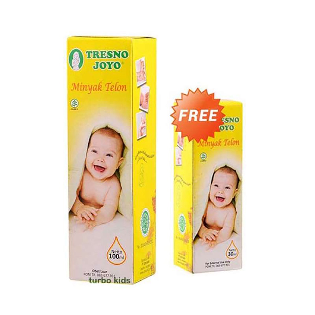 Bisa COD Minyak Telon Tresno Joyo 100 ml + Free 30 mL