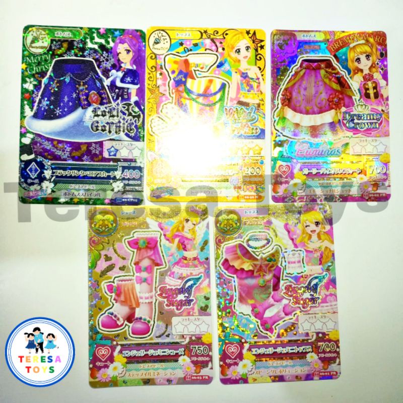 Kartu Aikatsu PREMIUM dari Jepang, kartu Aikatsu Asli