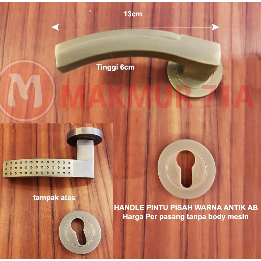 Handle Pintu Rumah Muller Klasik / Gagang pintu Pisah 30256