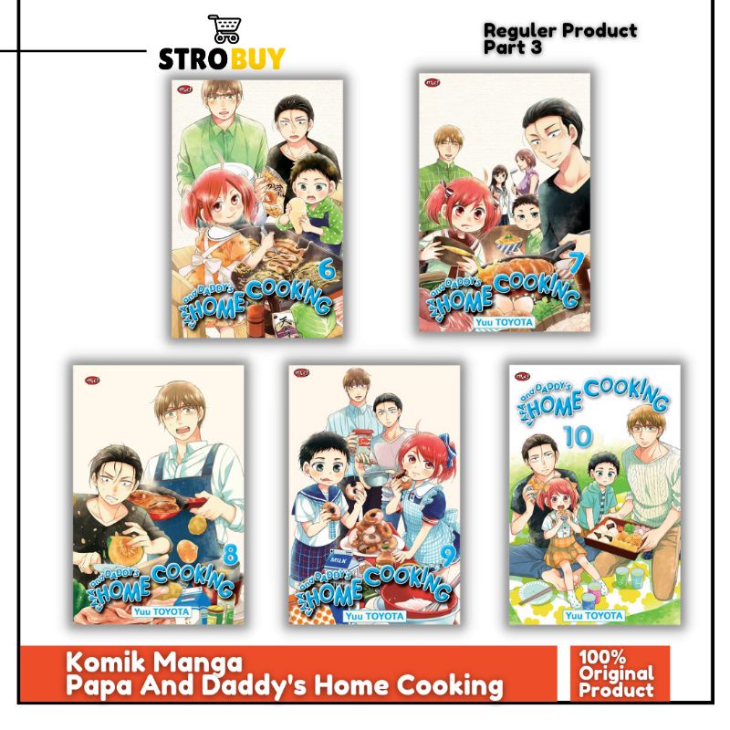 Komik Papa And Daddy's Home Cooking