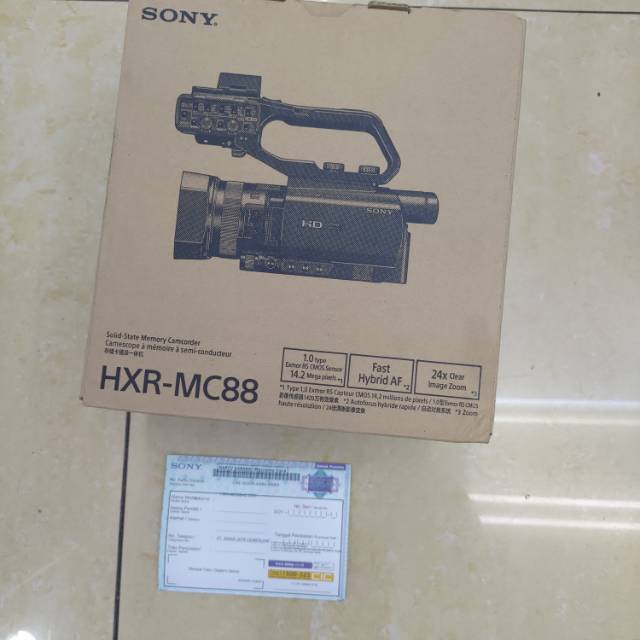 Sony HXR-MC88 Handycam Professional Resmi