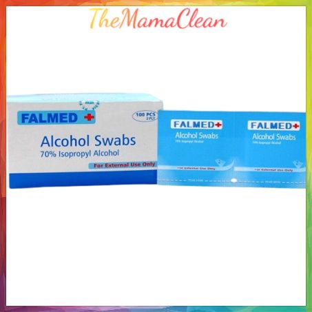 ALCOHOL SWAB FALMED 100'S SWAB