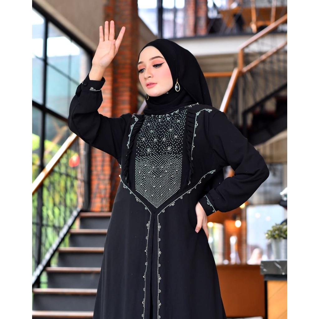 Kadai.baju / Gamis abaya maryam / Gamis pesta / Gamis kondang MIX Ceruty babydoll Size ALL size