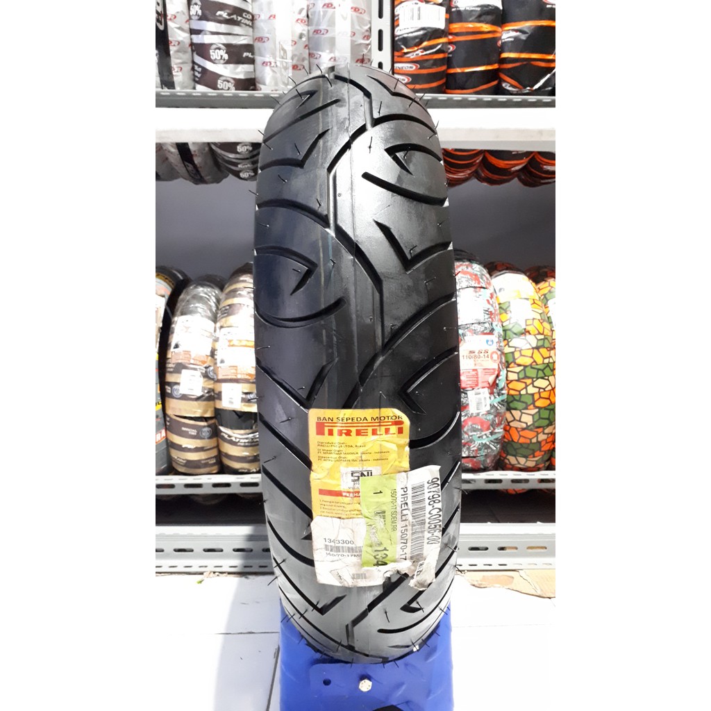 Ban PIRELLI Sport Demon 130.70.17 Ban Sport Touring Motor Byson GSX150 Ninja150 CB150 dll NOT Corsa