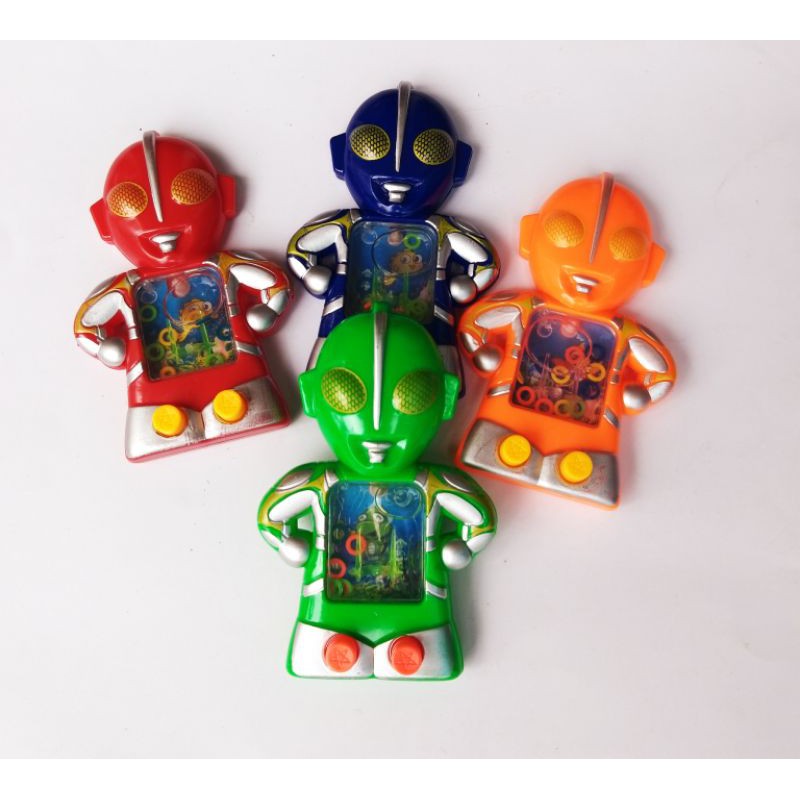 Mainan Gamebot Gimbot Air Ultraman Mini Lucu Seru Jadul