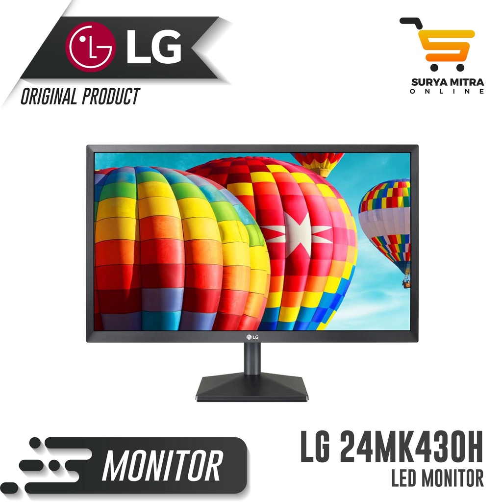 Monitor LG LED 23.5&quot; Wide 24MK430H IPS Screen / Full HD / HDMI