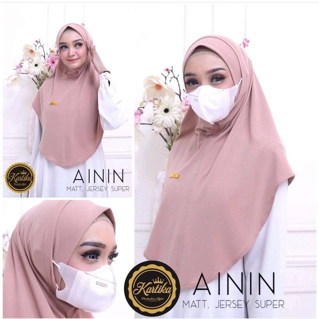 BERGO AININ BERGO NONPED HIJAB LUBANG TELINGA HIJAB SPORT HIJAB SIMPEL DAILY HIJAB HIIJAB INSTAN ORI