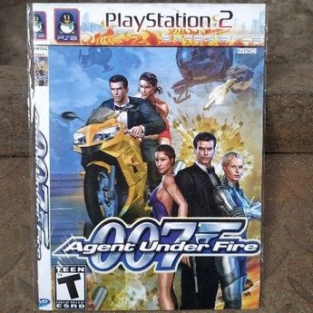 kaset PS2  Agent under Fire 007