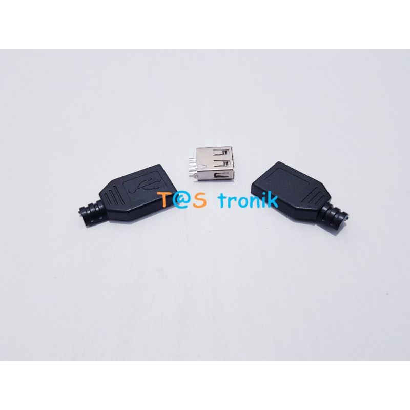 Soket USB Female Jack USB Female 4 Pin USB A