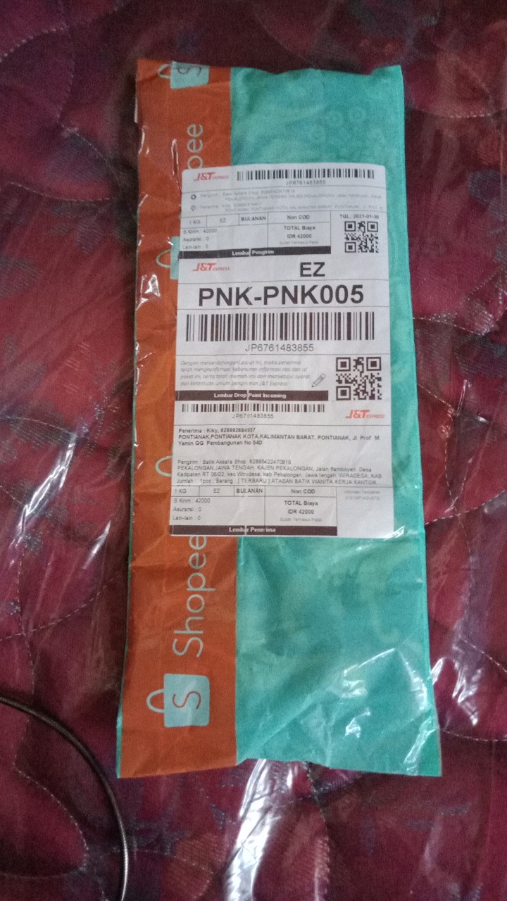 [ Terbaru ] Atasan Batik Wanita Kerja Kantor Ori Shabirah Batiksolo Blouse Blusebatik Batikmodern Xl