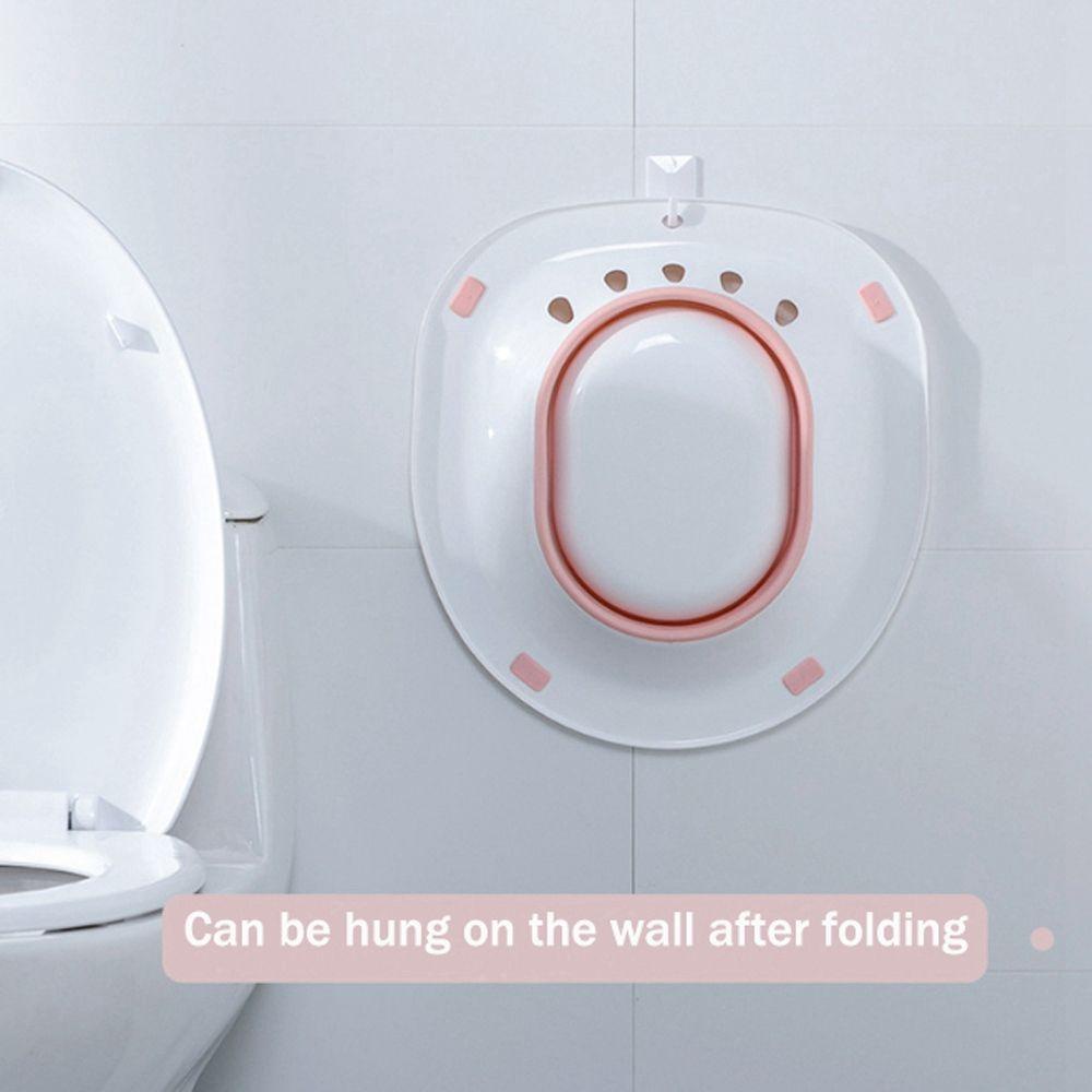 REBUY Kloset Duduk Lipat Anal Bersih Sitz Bathtub Mandi Produk Kamar Mandi Lansia Dudukan Mandi