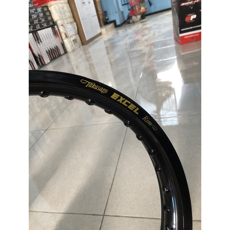 velg TAKASAGO EXCEL RIM JAPAN ring 18 hitam ukuran 215