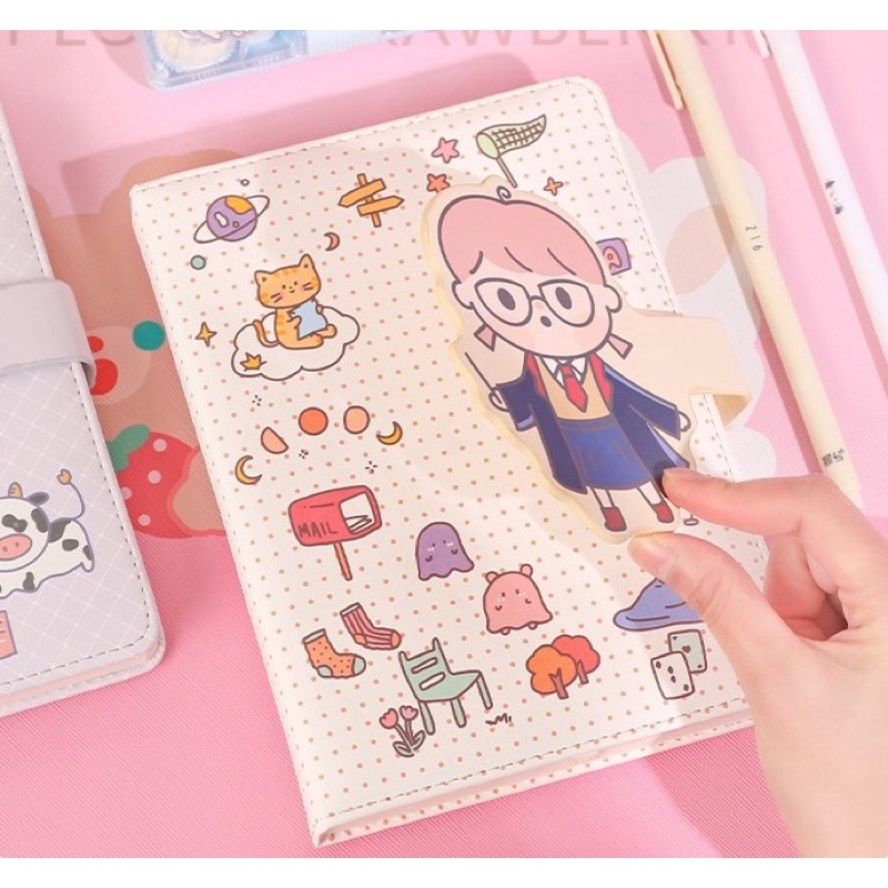 KENSHO Diary Notebook Buku Catatan Lucu Import Premium / Karakter / Imut / Fancy / Tebal