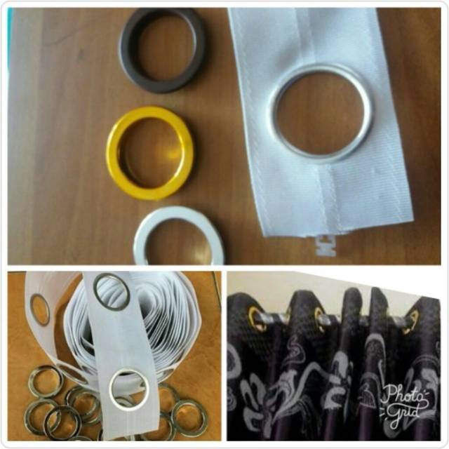 Smokering Gorden 100 pcs - Smoke Ring Hordeng - Smokring Gordyn Eye Let