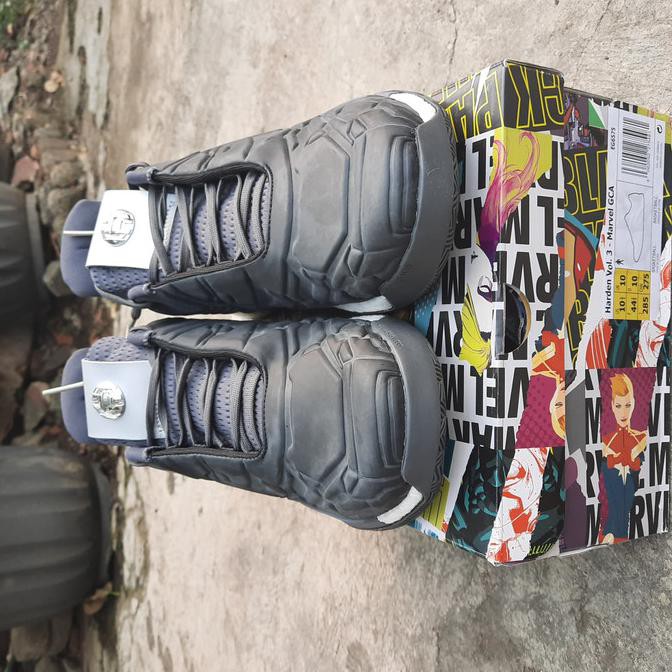 Sepatu Basket Adidas Harden Vol 3 Marvel War Machine Size 44⅔ Bnib Tikitokok