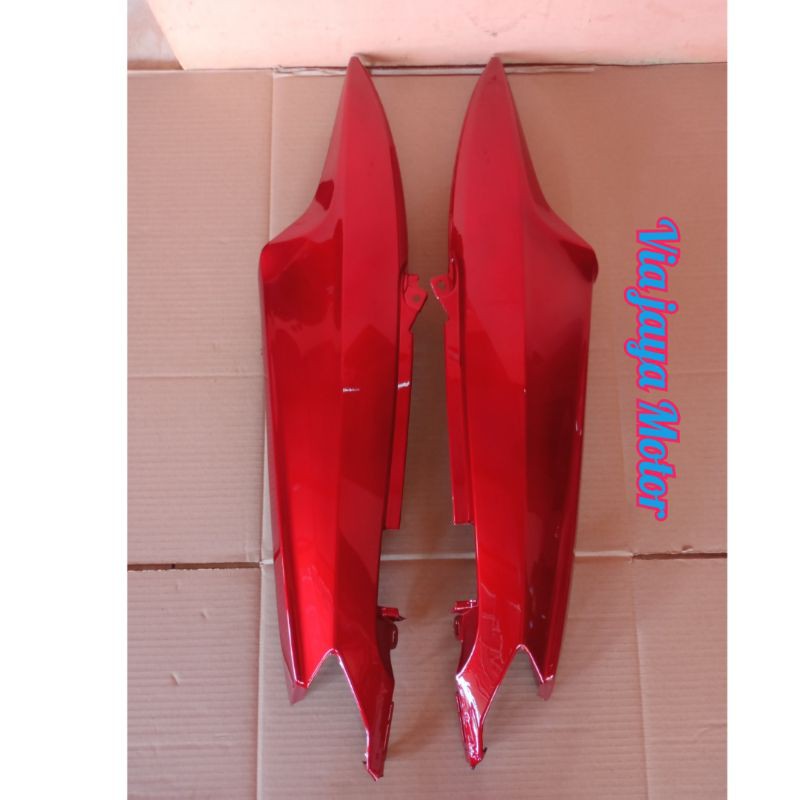 Cover body samping mio sporty/mio smile merah marun