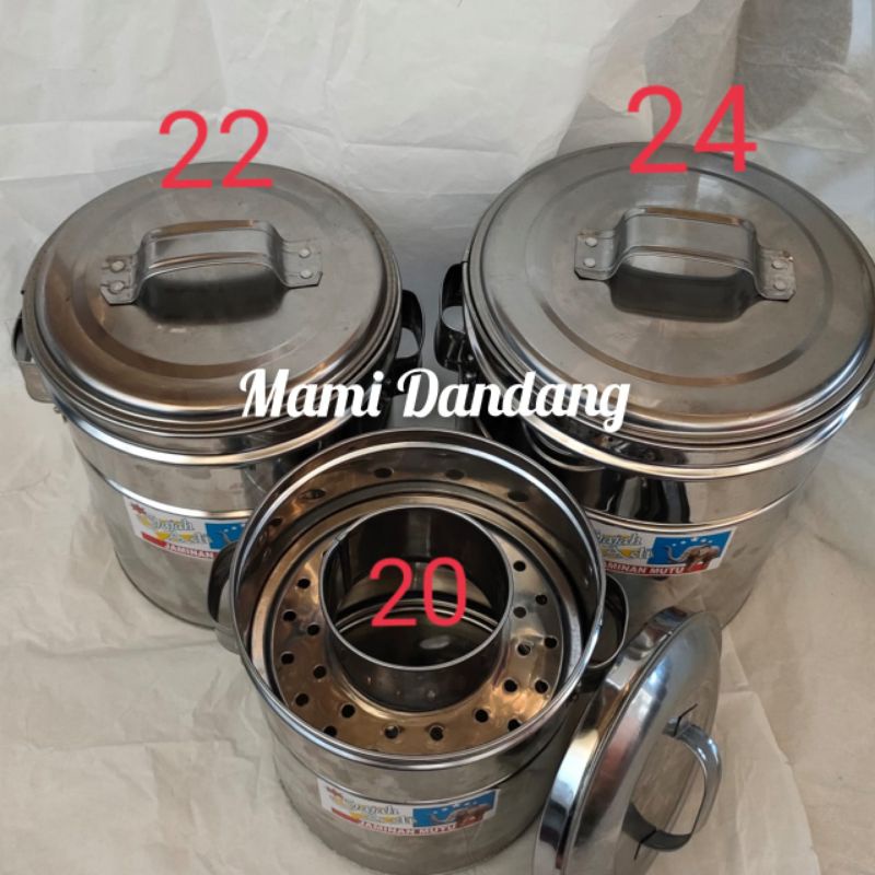 Paket dandang bakso mini size 20/22/24