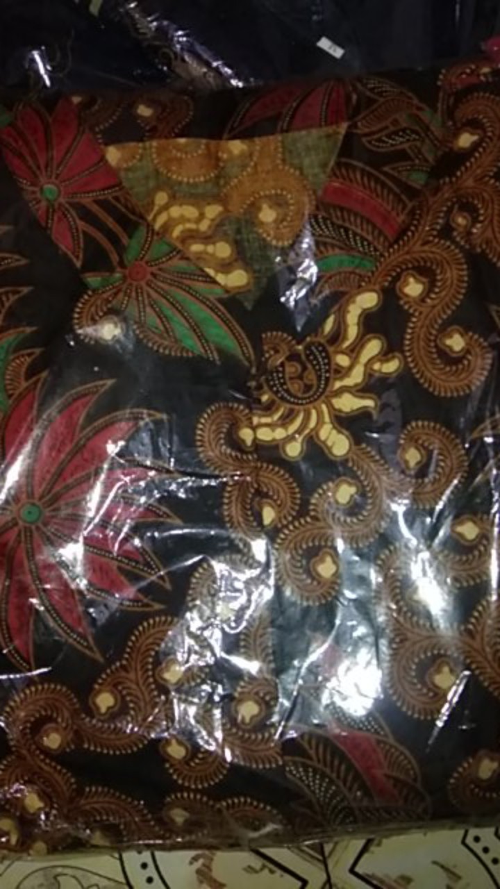 Batik Couple Keluarga Sania Ruffle Ori Ndoro Jowi Dnt Sekar Wangi
