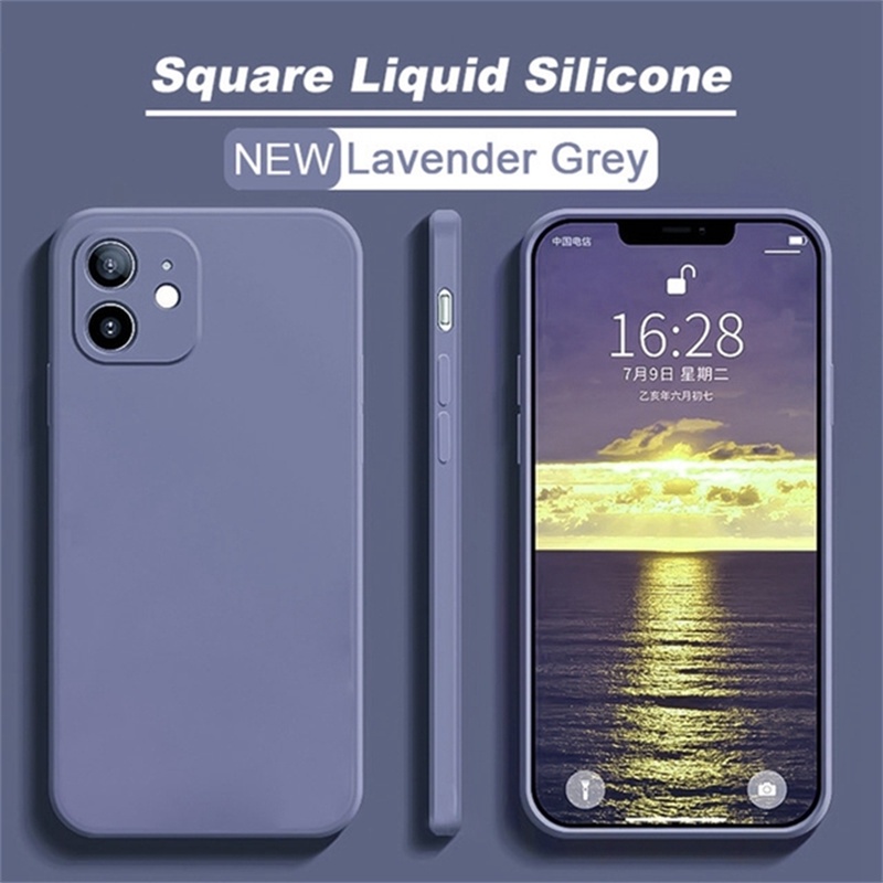 Case Pelindung Lensa Penuh Bahan Silikon Untuk iphone 13 pro 12 pro max 11 xs max xr x xs 7 8 plus