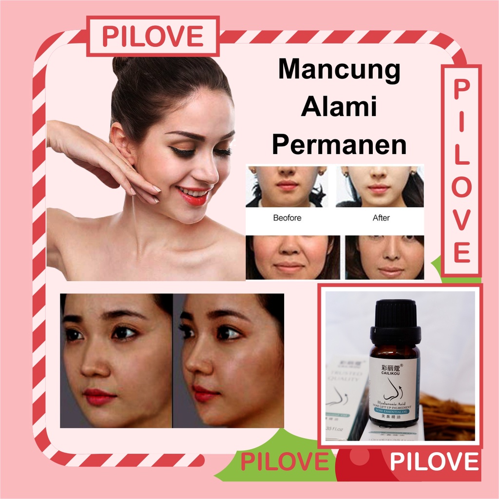 PILOVE - BISA COD Paket Ampuh Serum Minyak Pemancung Untuk Memancungkan Hidung Ori Hasil Alami Permanen dan Aman