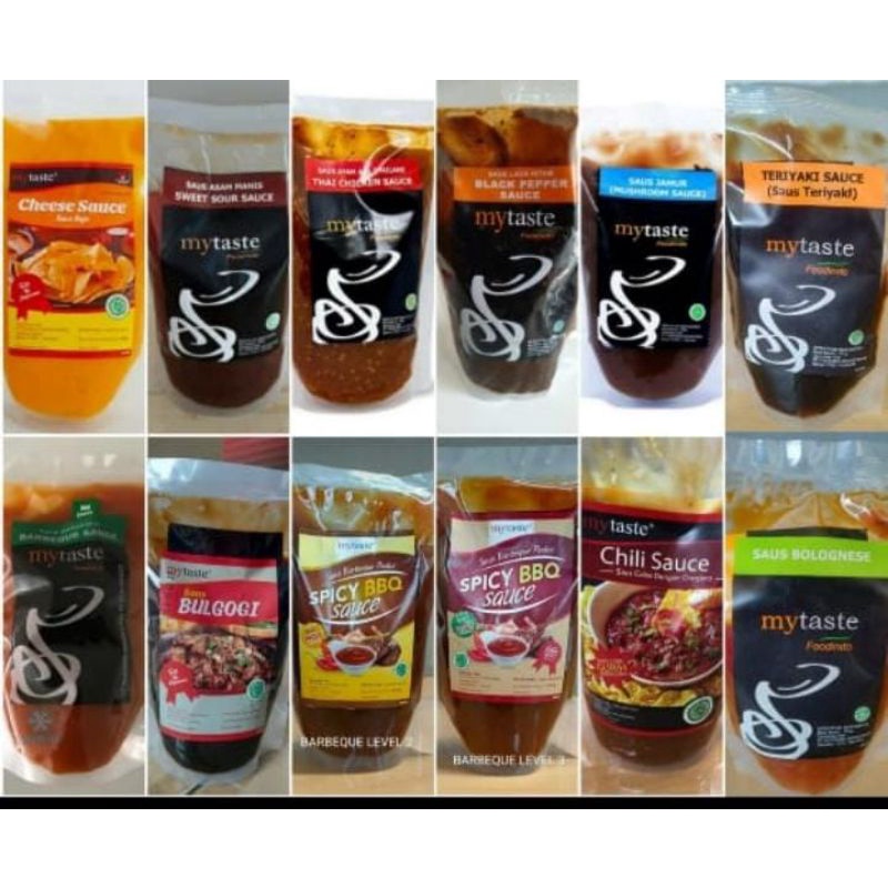 

My Taste Saus / Sauce 500 gr All Variant