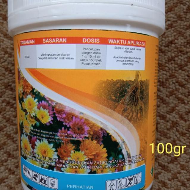 ✻ Growtone 100gr Zpt Akar Untuk Stek Cangkok ➼